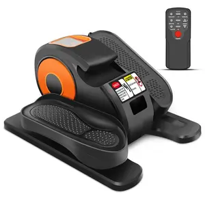 Mini under Desk Elliptical Trainer Machine, Electric Seated Pedal Exerciser for Home, Quiet & Compact Ellipse Leg Exerciser with Display Monitor, Remote Control and 12 Adjustable Speeds Does not apply