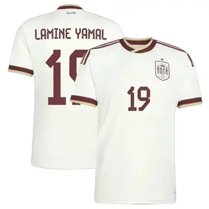 UNISEX Custom Soccer Spain National Team 2026 JERSEY - White/Red