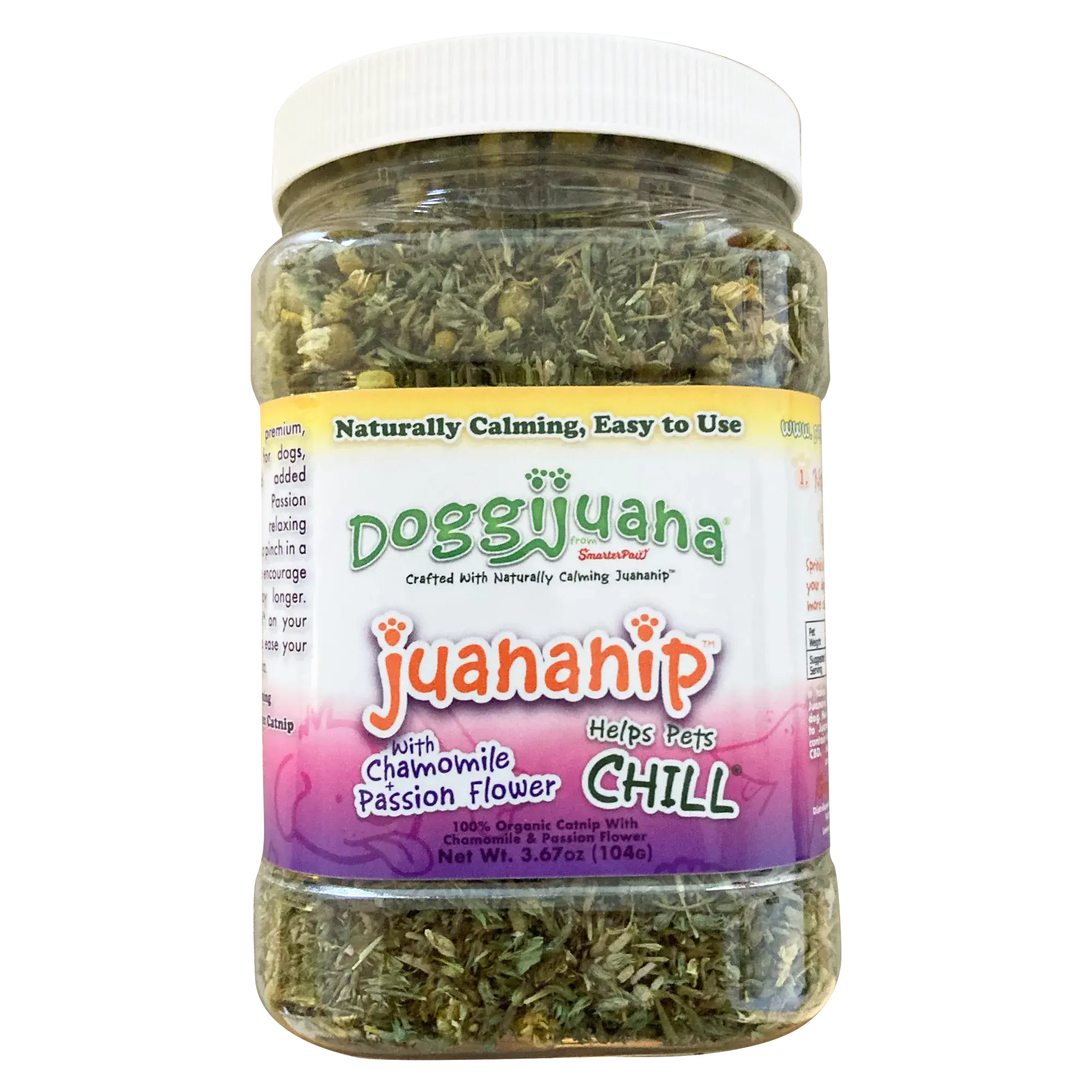 Jar of Juananip with Chamomile and Passion Flower