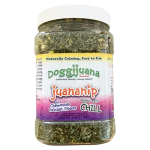 Jar of Juananip with Chamomile and Passion Flower