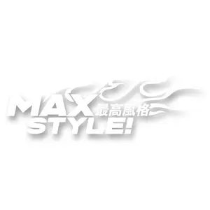 Maxstyle! Flame Die Cut Decal