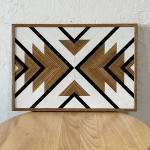 Geometric Wood Art