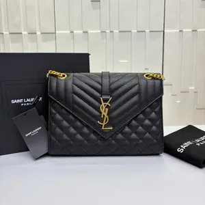 Pre-owned Yves Saint Laurent Leather Shoulder Bags YSL 9.45'' R2509 Shoulder Bag C13347290990 0112 T2 Betsy