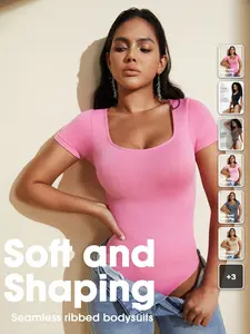 BLUELIFE Tummy control jumpsuit slimming shapewear everyday smoothing outfit