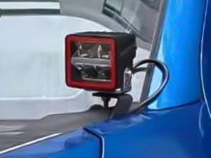 Nilight Ditch Light Bracket Hood Mount Brackets for Front A-Pillar Auxiliary Offroad LED Pod Lights Work Lighting on F150 Raptor 2017-2023 F-150 2015-2023