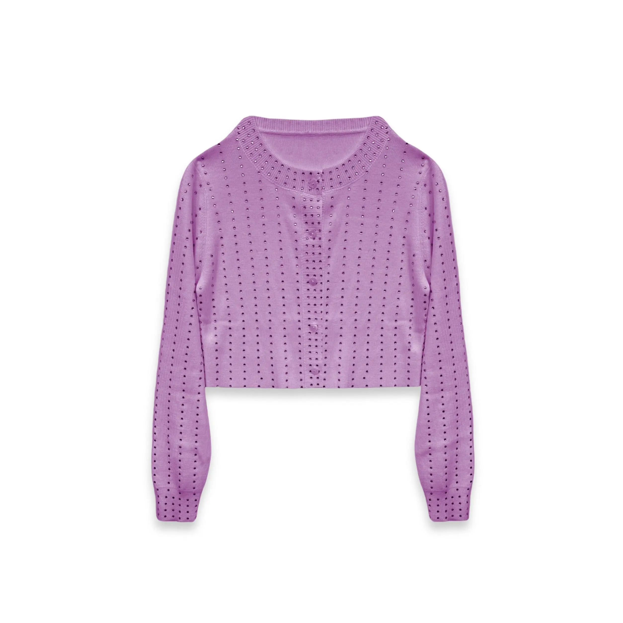 TWEEN SHIRA RHINESTONE CARDIGAN SWEATER - FINAL SALE