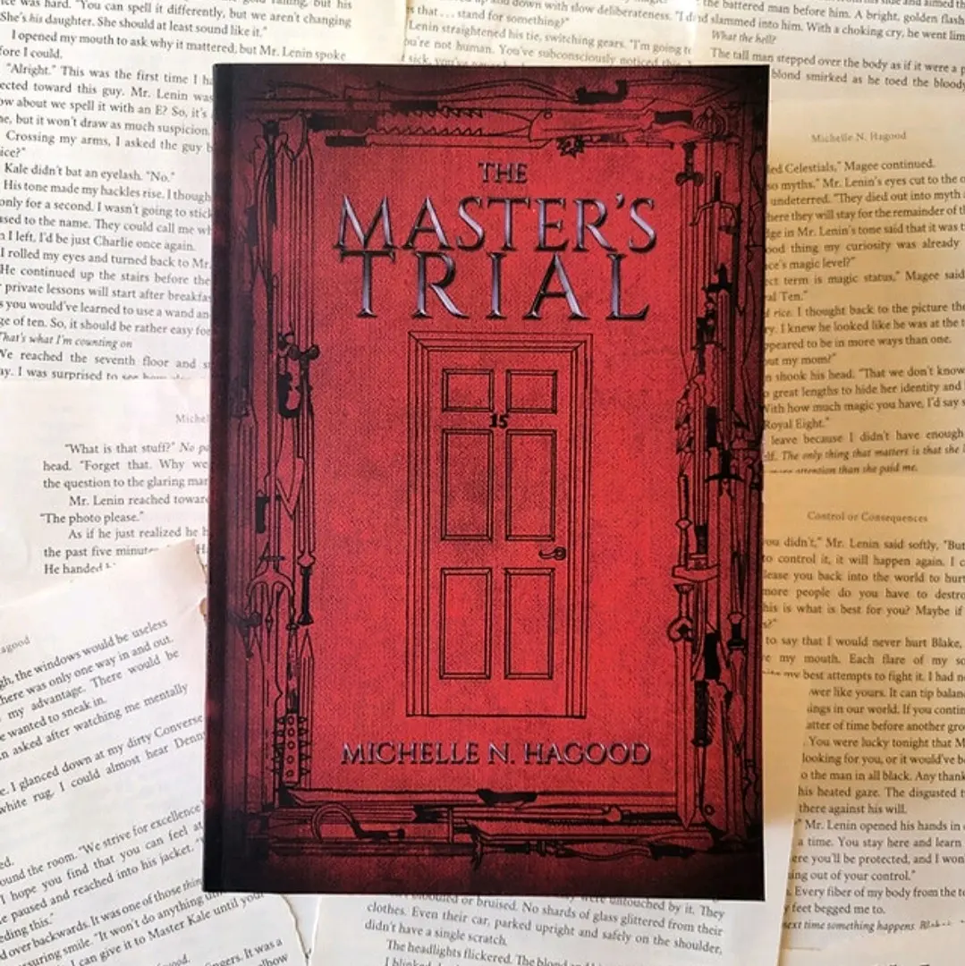 A Morally Grey copy of The Master's Trial (book #2) by Michelle N. Hagood