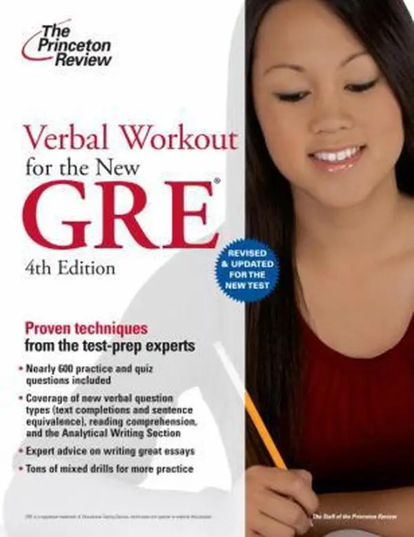 USED-Verbal Workout for the New GRE, 4th Edition (Graduate School Test Preparation) by Princeton Review (Paperback)