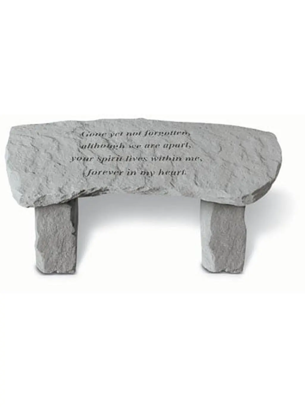 Kay Berry- Inc. Gone Yet Not Forgotten - Memorial Bench - 29 Inches x 12 Inches x 14.5 Inches