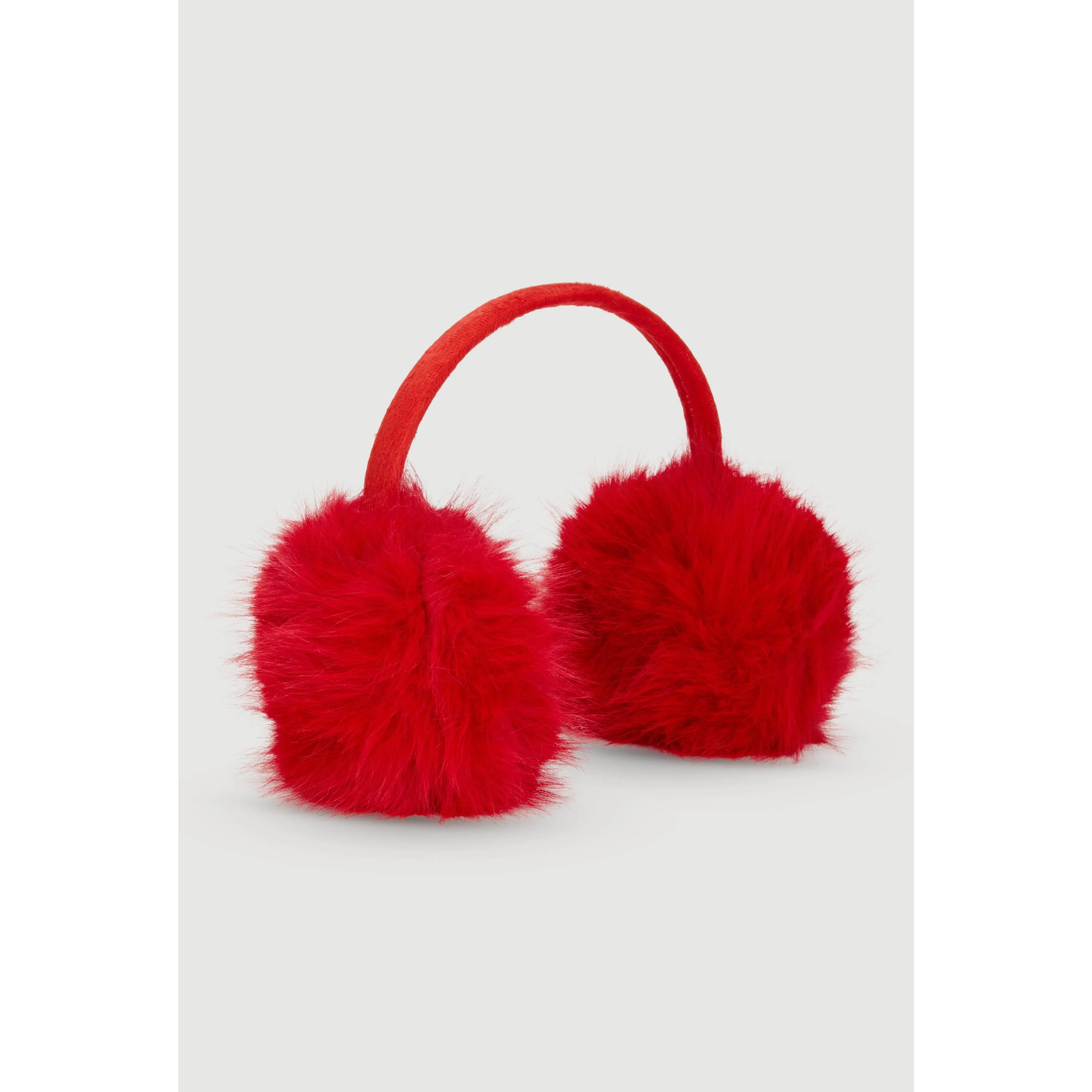 Solid Faux Fur Earmuffs