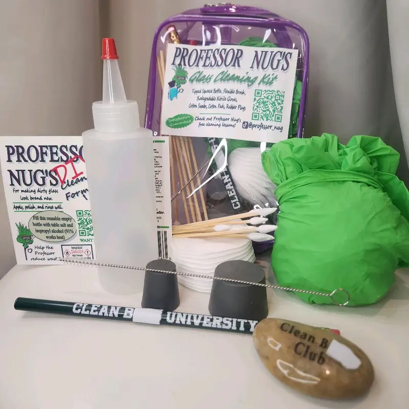 Professor Nug's Glassware Cleaning Kit