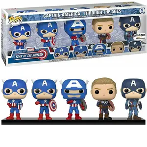 Captain America : Through the Ages 5-Pack - Amazon Exclusive