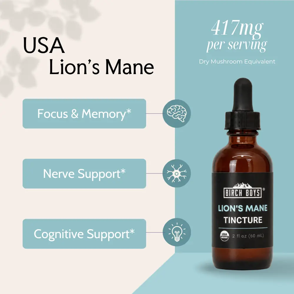 Organic Lion's Mane Tincture