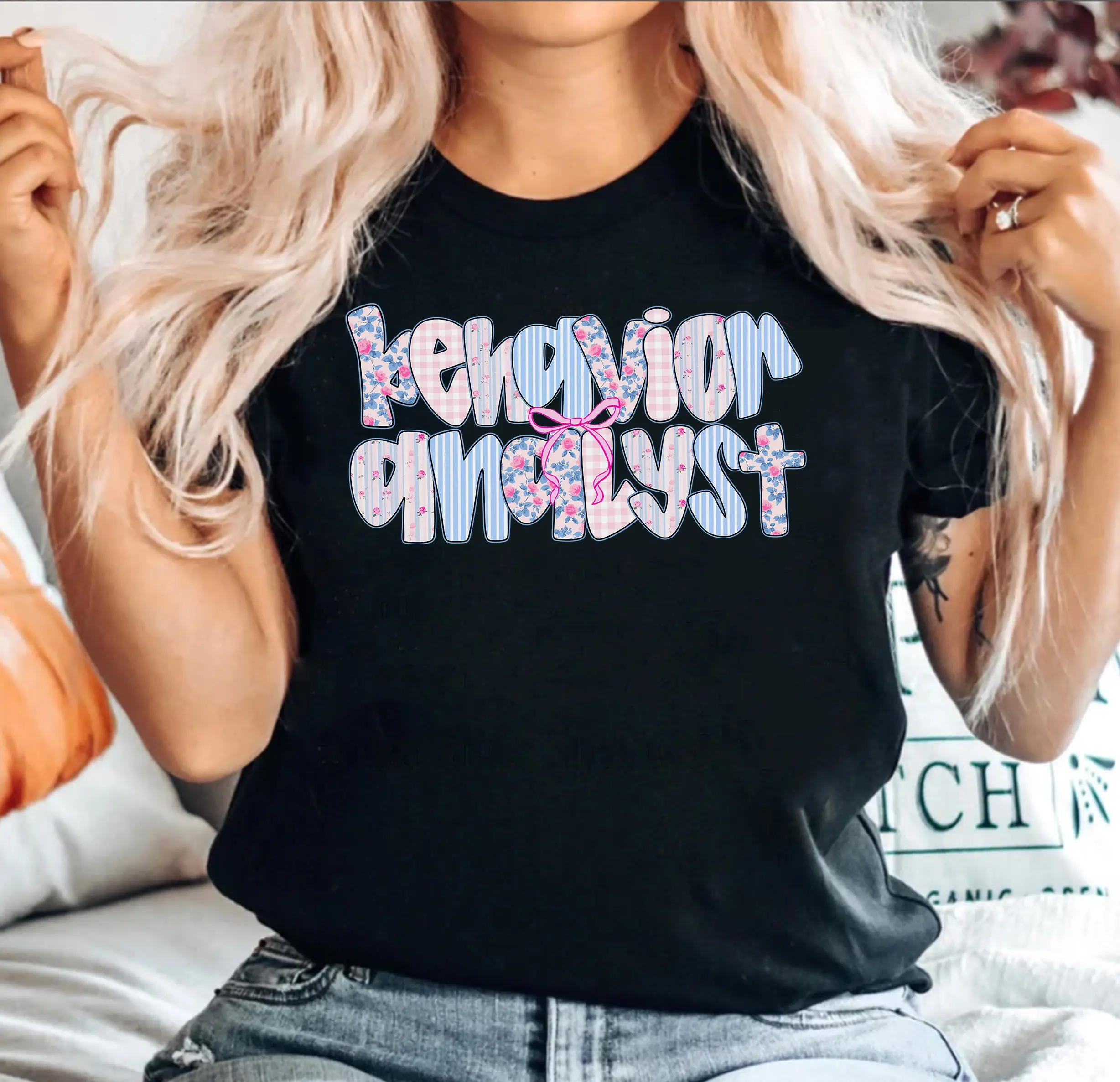 BCBA T-Shirt / Sweatshirt & Hoodie - Behavior Analyst Gift Clothes Crewneck