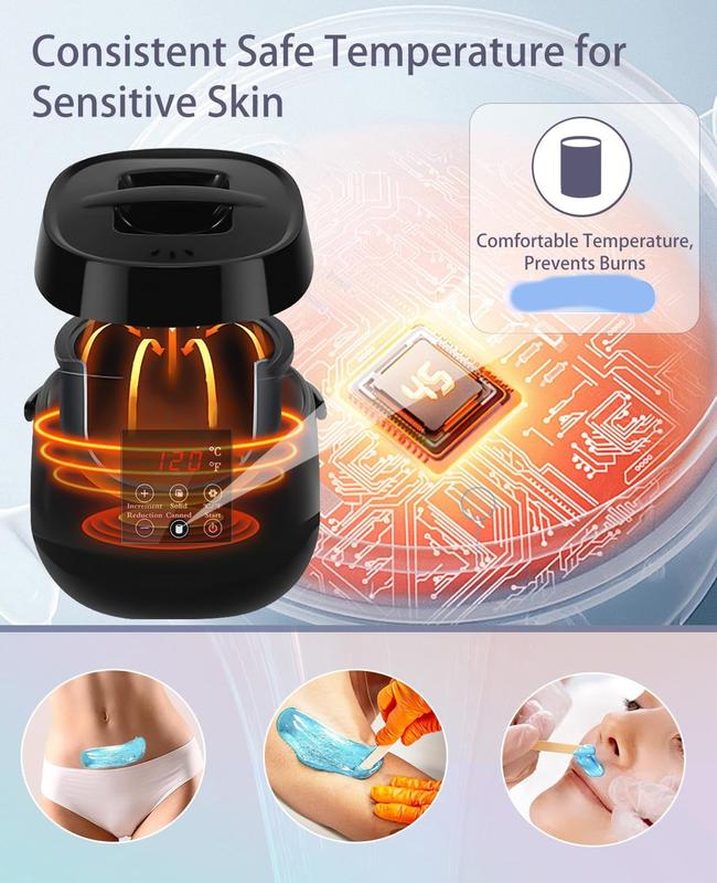 Waxing Kit, at Home Waxing Kit for Women,Wax Machine for Hair Removal