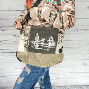 Cactus Myra Cowhide Bag