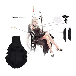 Game Genshin Impact Concert Cosplay Ningguang Cosplay Costume Ning Guang Halloween Cosplay for Woman Outfit