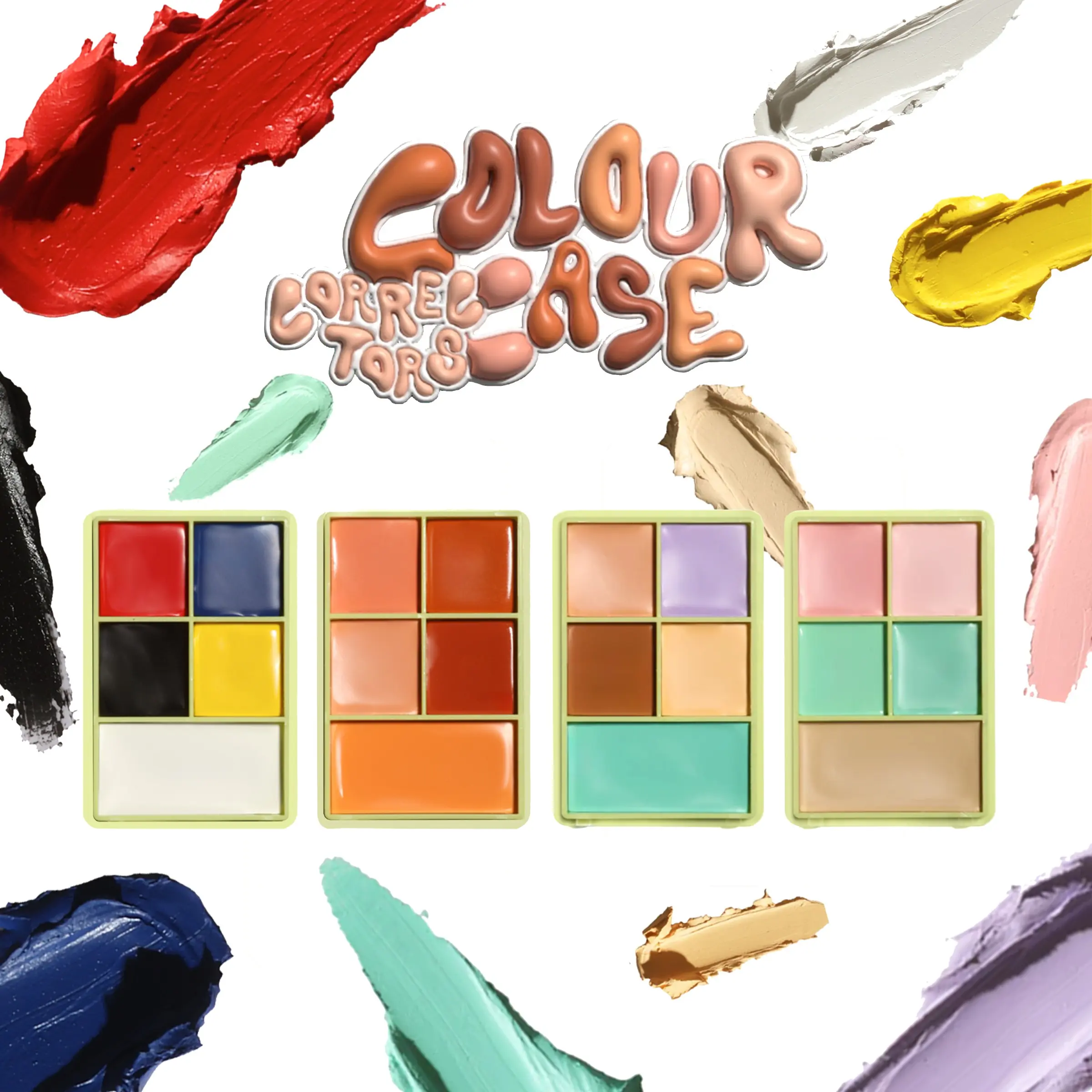 MINI COLOUR CASE - COSMETIC PAINT PALETTE- MADE BY MITCHELL Makeup MINI COLOUR CASE - COSMETIC PAINT PALETTE- MADE BY MITCHELL Makeup