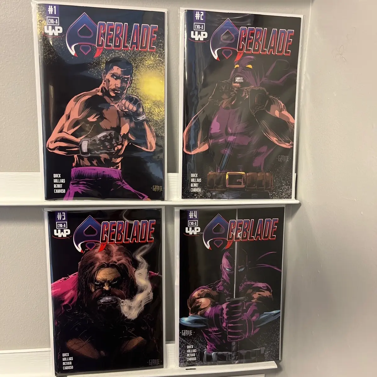 Aceblade 1-4 Comics Bundle Soft - Complete Origin Arc (Thrilling Soft Cover Collection)