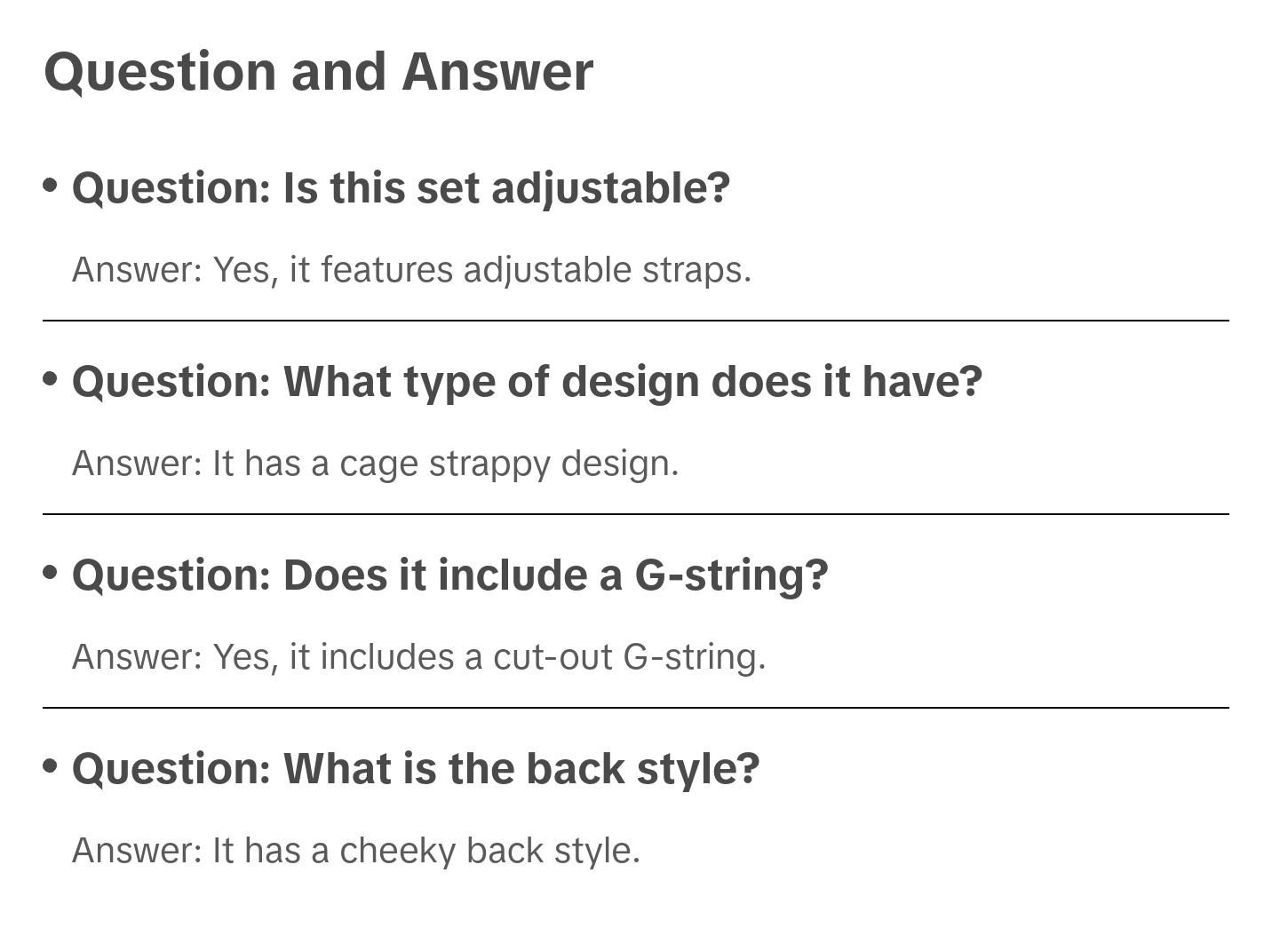 Fetish "X" Marks The Spot Bra Set