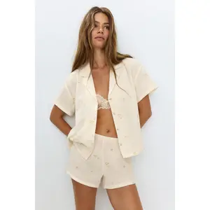 H&M Cotton muslin pyjamas