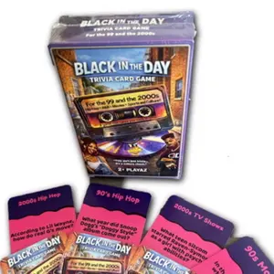 Black In The Day Trivia Card Game “90’s & 2000’s Edition”