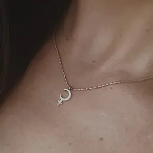 Lilith Black Moon Dainty Waterproof Necklace Empower Your Inner Goddess Strength And Authenticity Fierce Spirit