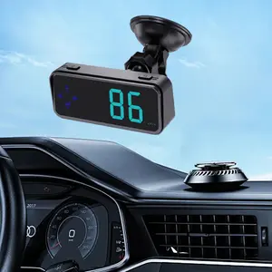 Car Universal Head Up Display, KM/H&MPH Switching With Precise Speed, Southeast Northwest Direction Time Multiple Display Dashboard Automotive  #springtok Vehicle