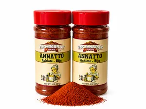 Achiote Annatto Podwer - 2 Pack (8 oz each) - Natural Seasonig Spice