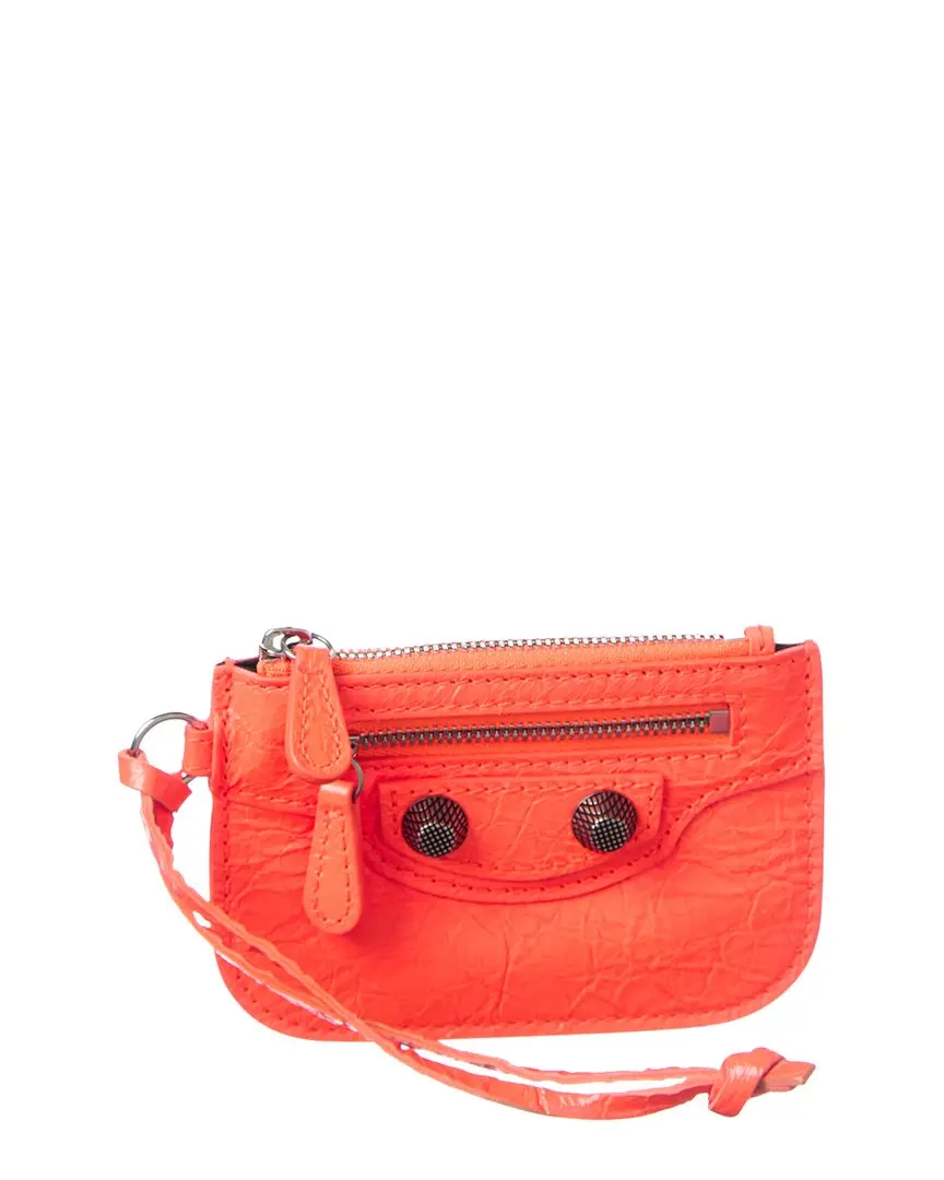 Balenciaga Le Cagole Leather Coin Purse