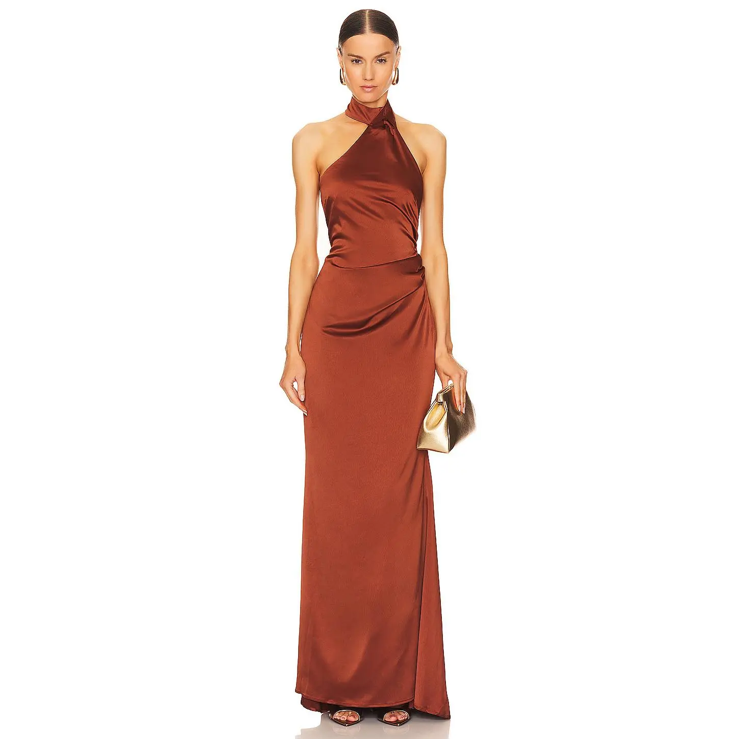 Nookie Entice Gown in Mocha