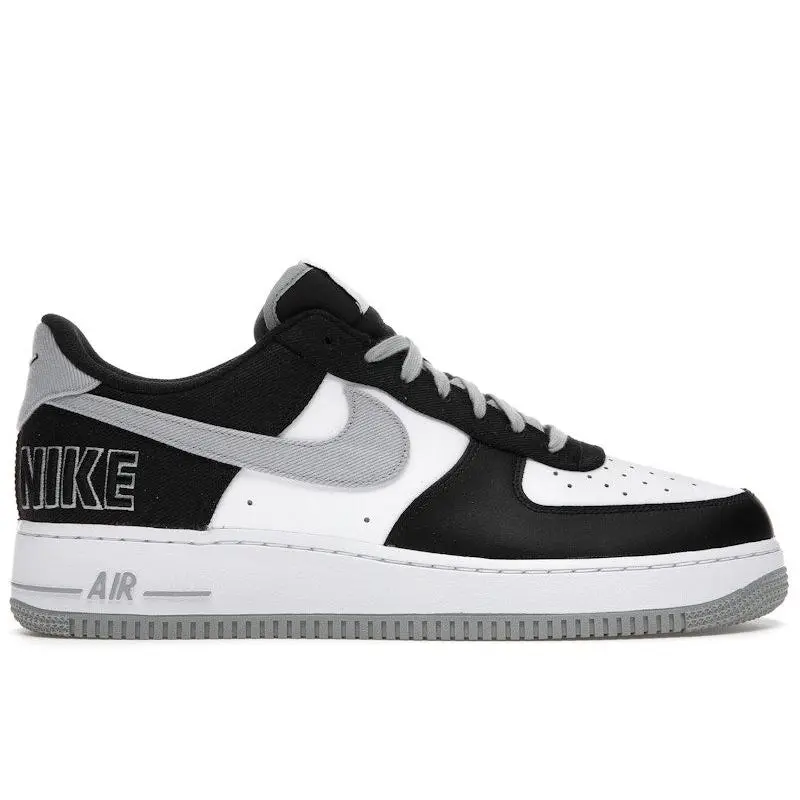 Nike Men's Air Force 1 Low '07 EMB Raiders Black White, from StockX