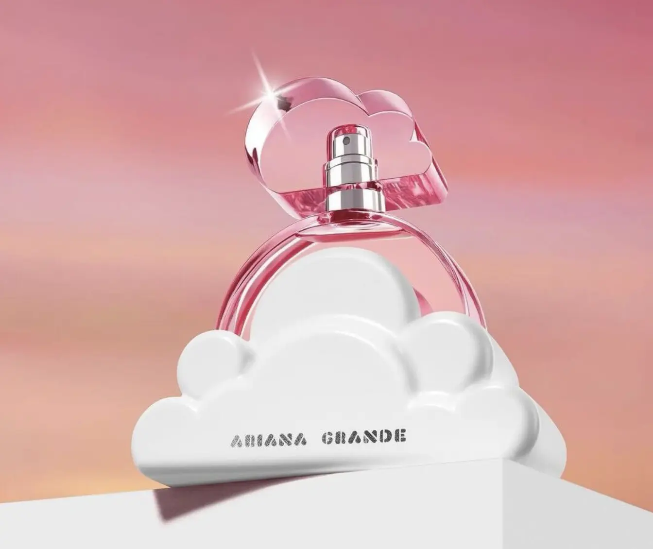 Cloud Pink by Ariana Grande 3Pcs Set ( 3.4oz EDP Spray + 3.4oz S/G + 3.4oz B/S ) for WOMEN