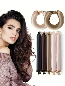 3-Piece Heatless Curl Headband Set Soft Satin Sleep-In Curlers for All Hair Types Damage-Free Easy Use All-Hair Friendly Comfortable Lightweight