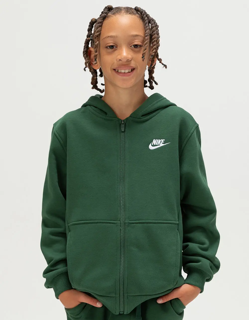 NIKE Sportswear Club Fleece Boys Zip-Up Hoodie