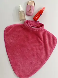 Microfiber Skincare Bib Protect Clothes While Washing Face Cleaning Soft