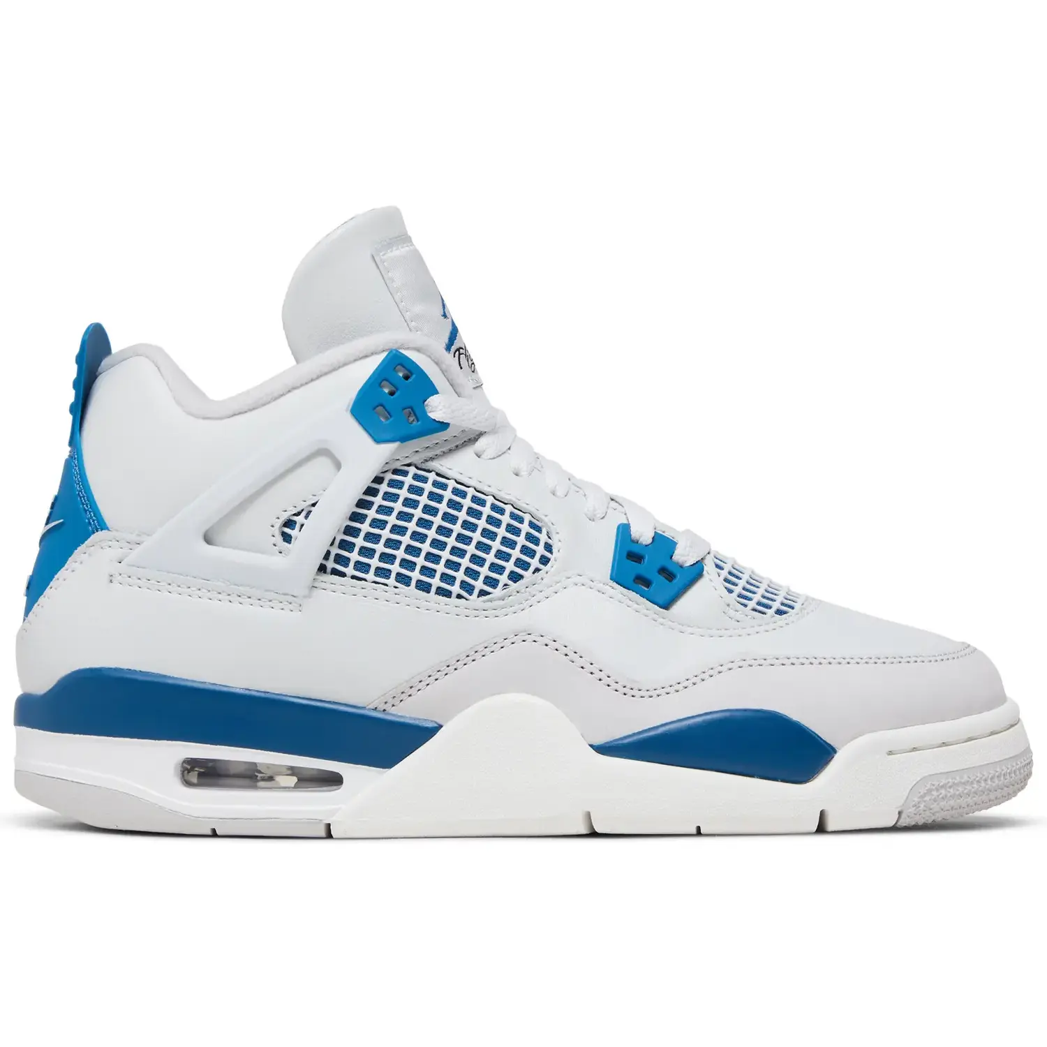 Jordan 4 Retro "Military Blue" (2024) (GS) Fashion Sneakers Jordan 4 Retro "Military Blue" (2024) (GS) Fashion Sneakers