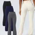 Sodalemon 3-Pack Women’s High-Waisted Flare Leggings - Women's Clothing, Butt Lifts, Tummy Control, Comfortable Pants, Soft Stretchy Workout Yoga Pants, back to school, back to school haul