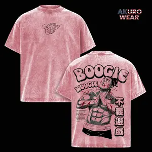 Aoi Todo Boogie Woogie Jujutsu Kaisen Washed T-Shirt, Vintage Anime Tee, Cursed Energy Graphic Shirt, Oversize Streetwear Top, Battle Mode Design, Sorcerer Power Pose Tee