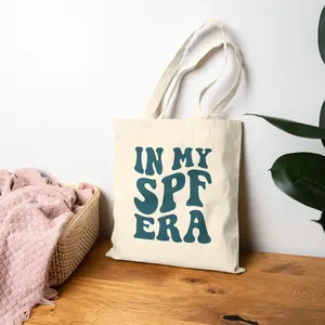 In My SPF Era Tote Bag | Sun Protection Beach Market Bag