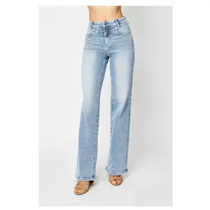High Waist Front Yoke Retro Judy Blue Jeans
