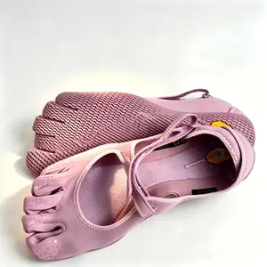 Women's Barefoot Five-Toe Training Shoes – Lightweight, Breathable, Sock-Style Split-Toe Design | Women's Versatile, Ultra-Portable Velcro Training Shoes Soft