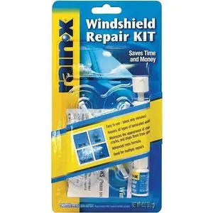 Rain-X Windshield Repair Kit Quick And Easy Durable Resin Kit for Chips & Cracks