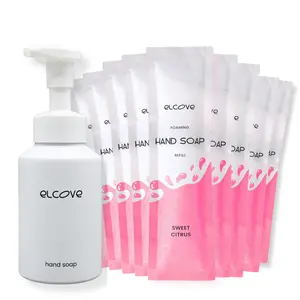 Foaming Hand Soap Refills 10pk + Free Reusable Aluminum Bottle