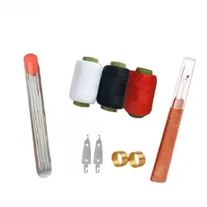 34PCS Big Eye Steel Needles Set - Long & Thin Handmade Quilting & Sewing Needles Kit for DIY Sewing Projects Sewing Supplies Crafts