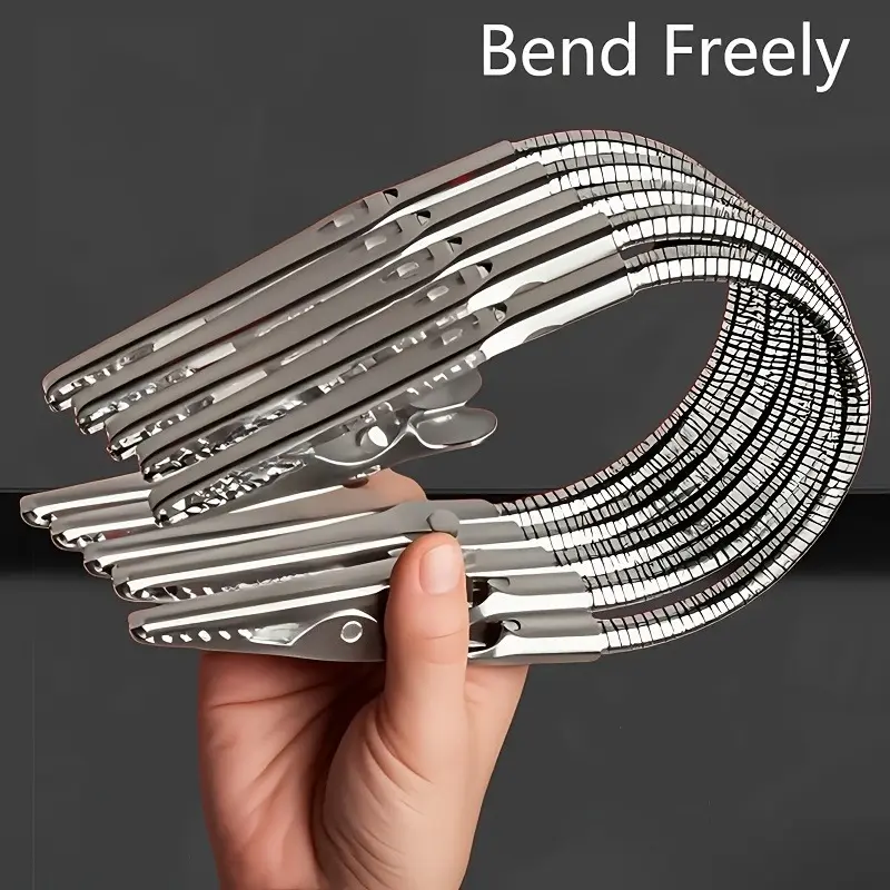 Double-Headed Crocodile Holder Clip, Flexible Dual-Clamp Mosquito Coil Tool, Heat-Resistant Secure-Grip Accessory for Home, Outdoor Use, Holder Clip Clips