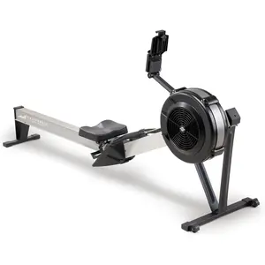 Resistance Rowing Machine with Transport Wheels