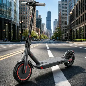 Electric Scooter 350W Motor,19 MPH Max Speed,12 Miles Range,8.5'' Foldable Scooter for Adults with APP,Foldable Commuter Scooter