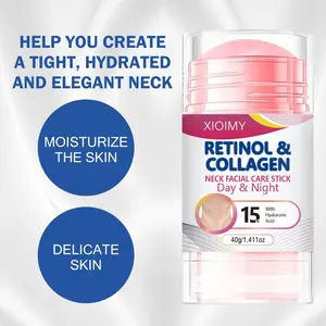 15% Hyaluronic Acid Firming Neck Cream Moisturizer, Containing Retinol & Collagen, Reduces Double Chin Reduction, Day & Night Firming Cream, Lifts & Tightens, Says Goodbye to Dull & Loose Skin, Creates Smooth and Radiant Skin, Neck Cream, Face Cream