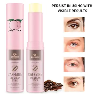 [4 sticks in 1]ROZINO Caffeine Eye Cream Stick - Moisturizing Hydration for All Skin Types, Compact & Convenient Eye Area Care